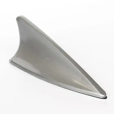 Universal Silver Shark Fin Roof Decorative Antenna Aerial Auto Car Styling • £3.25