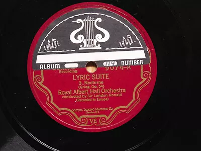 Landon Ronald 12 Inch 78 Lyric Suite On Victrola • $15