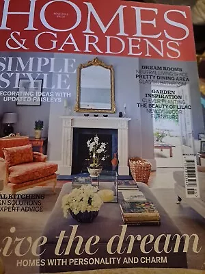 Homes & Gardens Magazine May 2015 Back Issue Id:  • £4.49