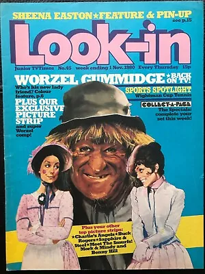 Look In Magazine 1 Nov 1980 #45   Worzel Gummidge & Sheena Easton • £7.50