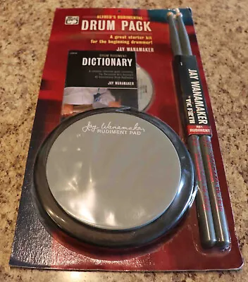 $39.99 • Buy Drum Practice Pad With Drumsticks/Drum Dictionary And CD - BRAND NEW!