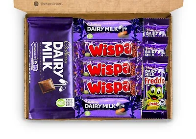 CADBURY Chocolate Car Hamper Gift Box Dairy Milk Freddos Wispa Letterbox Present • £11.99