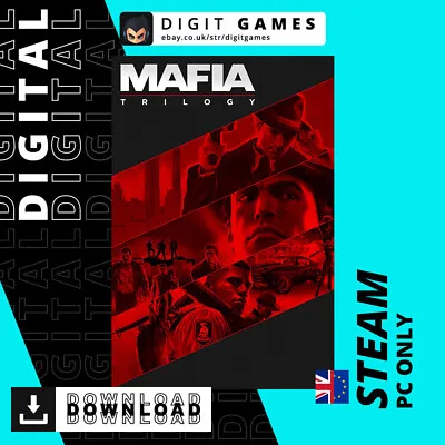 Mafia Trilogy - Steam Key / PC Game [Definitive Edition Trilogy] - Digital • £21.99