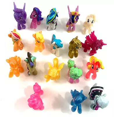 18 My Little Pony Mini Figure Lot From Blind Bags & Sets Glitter Shimmer Pearl • $29.99