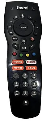 Genuine Foxtel IQ5 -IQ4 -IQ3 Voice Bluetooth Remote Control BOX DD • $19.99