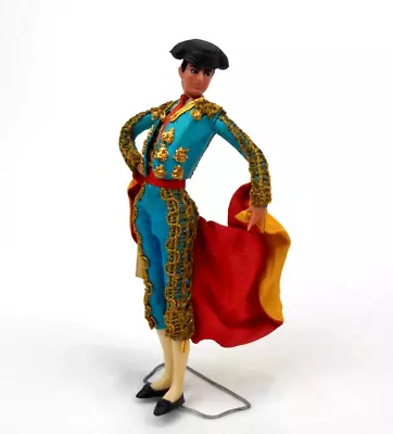 1960's Vintage Marin Chiclana  Spain Bullfighter Doll  Doll 6   • $29.95