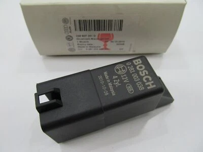 $32.95 • Buy NEW OEM Volkswagen 038907281D Diesel Glow Plug Relay BOSCH 038 907 281 D