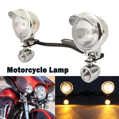 $69.99 • Buy Passing Turn Signal Light Bar Kit For Yamaha V-Star Vstar V Star XVS 1100 Custom