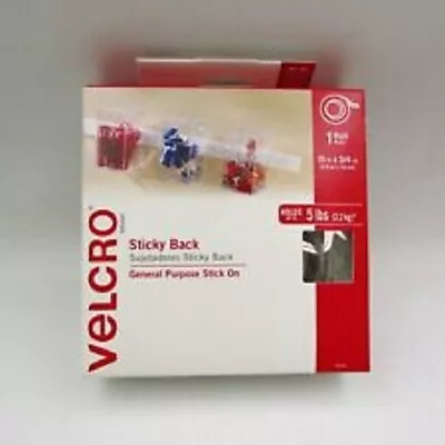 New Velcro 90083 3/4  X 15 Foot Sticky Back Roll Beige Fastener Holder • $17.95