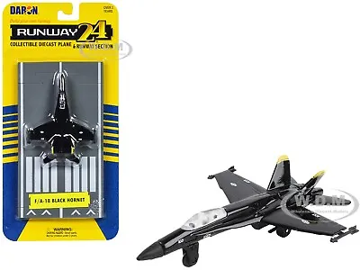 Mcdonnell Douglas F/a-18 Black Hornet Aircraft  Us Navy  Model By Runway24 Rw140 • $7.99