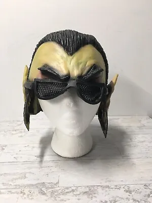 2002 Paper Magic Group Vampire Elvis Pointy Ears Glasses Halloween Half Mask • $12.99