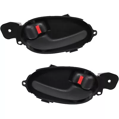 Door Handle Set For 2002-2009 Chevrolet Trailblazer Front Or Rear Black 2-Pcs • $23.76