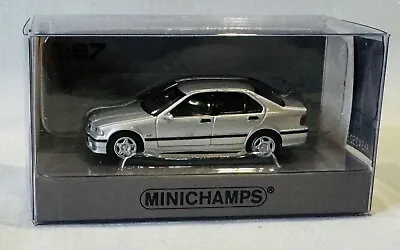 BMW M3 (E36) Silver 1:87 MINICHAMPS • $39.11