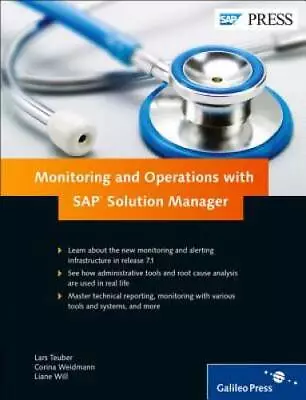 Monitoring And Operations With SAP Solution Manager - Hardcover - VERY GOOD • $10.27