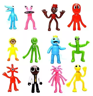 12X Roblox Action Figures Rainbow Friends Toys Doll Kids Xmas Collectible Gifts • £10.95