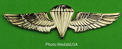 Navy Marine Corps Paratrooper Jump Wing Gold  • $12.89