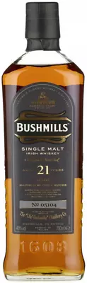 Bushmills 21 Year Old Single Malt Irish Whiskey 700ml Bottle • $340.90