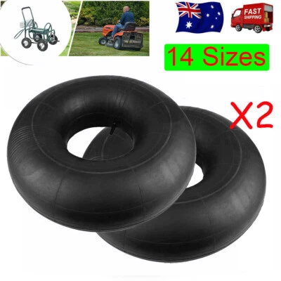 $21.59 • Buy 2pcs Inner Tube For Lawn Mower Tractor Cart ATV Tire Bent / Schrader Valve Tyre
