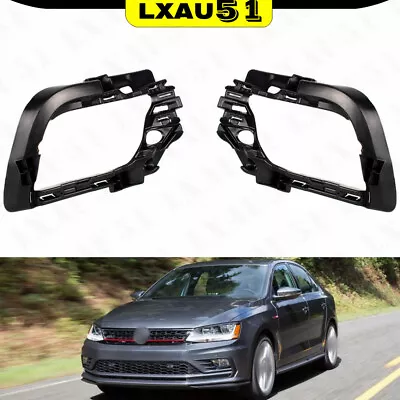 Pair Front Fog Light Housing Bracket For VW Jetta GLI 2015-2018 Left&Right Side • $44.99