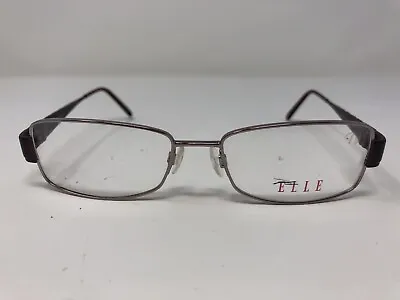 Elle Eyeglasses Frame EL18788 COLOR-BU 51-18-135 Pink/Burgundy Full Rim IJ05 • $33