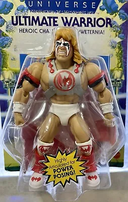 Masters Of The WWE Universe Ultimate Warrior Action Figure • $15