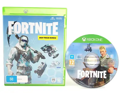 Fortnite Deep Freeze Bundle NO CODE GAME ONLY - Xbox One [PAL] - WITH WARRANTY • $35.95