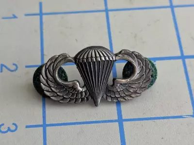 Vintage US Army Airborne PARATROOPER 1/20 Silver Filled Jump Wings HLP-GI • $20.99