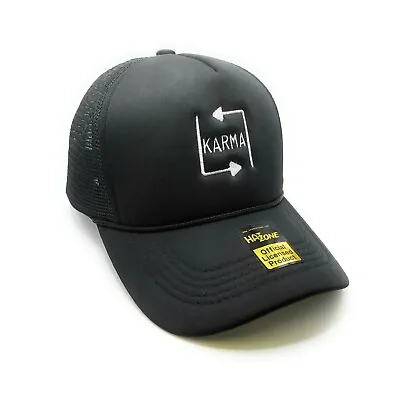 Karma Mesh Trucker Snapback (Black) • $13.95