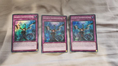 $14.90 • Buy Yugioh - Infinite Impermanence - SDCS-EN036 - Super Rare 1st Edition NM
