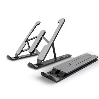 Ergonomic Portable Foldable And Height Adjustable Laptop Stand • £7.99