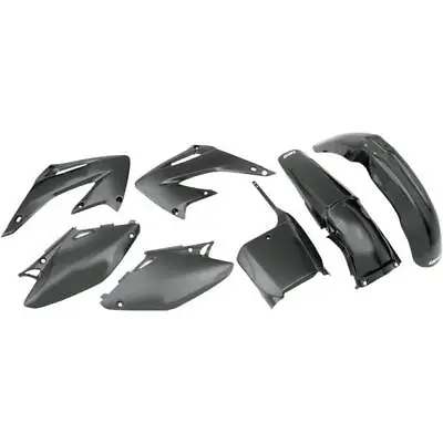 UFO Complete Plastics Kit Black For Honda CR125R/CR250R 2-Stroke 2002-2003 • $93.70