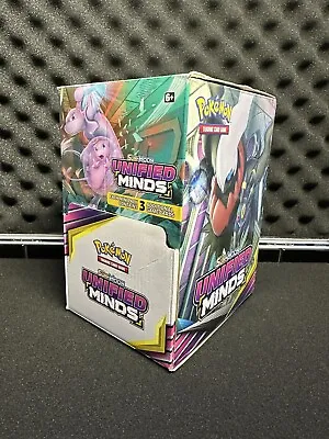 $30 • Buy Pokemon Sun & Moon Unified Minds Dollar Store Display Box (No Booster Packs)