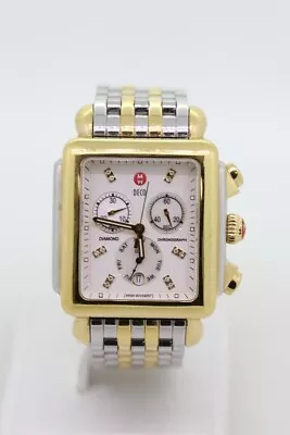 Michele MW06Z00C9046 Two Tone Ladies Chronograph Wristwatch (C31001155) • $600
