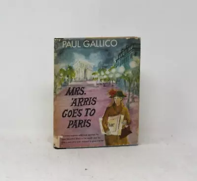 Mrs. Arris Goes To Paris - Paul Gallico 1958 First Edition Dior  • $125