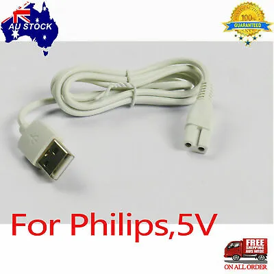 Charger For Philips Battery Hair Ball Trimmer GC028 GC029 GC027 Cable USB New AU • $7.97