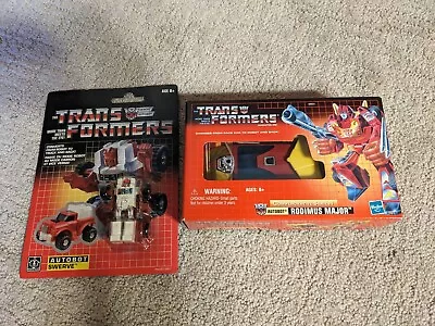 Transformers G1 Toysrus Commerative 1  Hot Rod &Swerve Sealed MISB • $25