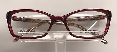 Ellen Tracy Manchester Eyeglass Frame Wine 49mm Authentic With Case • $119