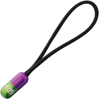 EOS Pill Bead Lanyard Green & Purple Aluminum Paracord Lanyard 131 • $35.95