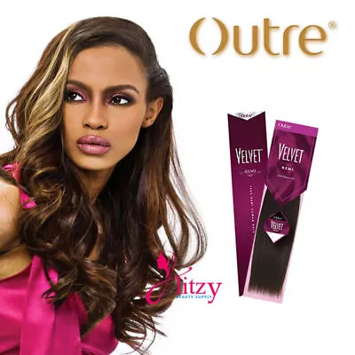 Outre VELVET REMI YAKI 100% Remi Human Hair CLEARANCE 10  12  14  16  18  • $50