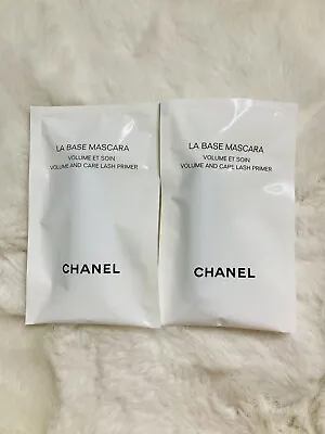 $5.30 • Buy 2 X Sealed Chanel La Base Mascara Volume And Care Lash Primer 1ml / 0.03oz Each