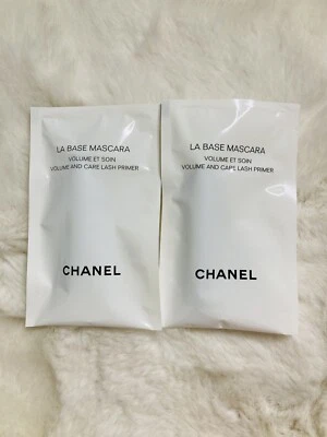 $5.30 • Buy 2 X Sealed Chanel La Base Mascara Volume And Care Lash Primer 1ml / 0.03oz Each