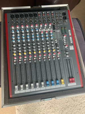 £475 • Buy Allen And Heath ZED12FX Analogue Mixing Desk With FX + NSP Flightcase ZED-12FX