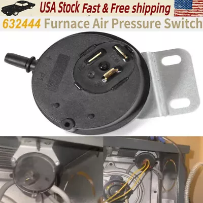 632252 632452 632444 Gas Furnace Parts Pressure Switch 1.74'' W/C For Nordyne • $23.72