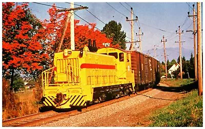 British Columbia Hydro Railway SW900RS #903 Train Vancouver Mary Jayne Postcard • $3.99