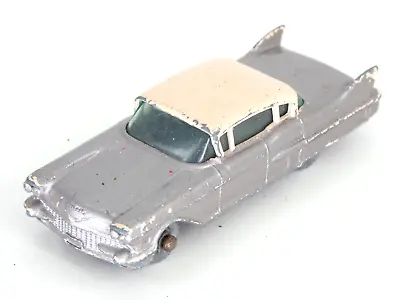 Lesney Cadillac Sixty Special 27 Silver Vintage Toy Car Rare Red Base MATCHBOX • $87.02