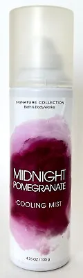 Bath & Body Works MIDNIGHT POMEGRANATE Cooling Mist 4.75 OZ • $20.21