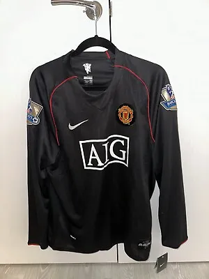Manchester United 2007/2008 Away Shirt - Large Ronaldo 7 • $155.42
