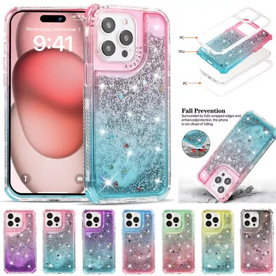 For IPhone 15 14 Plus 13 12 11 Pro Max XS X SE 876 Gradient Glitter Case Cover • $14.39