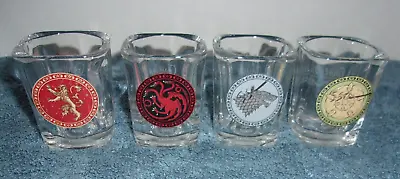 Hbo 'game Of Thrones' Set Of Four Shot Glasses • £26.02