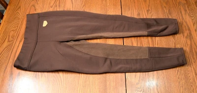 $35 • Buy Horze, Full Seat Winter Breeches Tights , Brown, 28